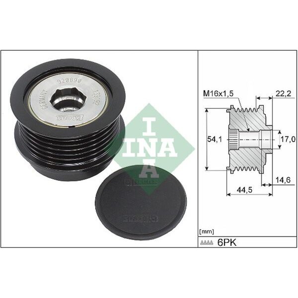 Schaeffler INA 535 0352 10 Generatorfreilauf