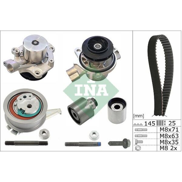 Schaeffler INA 530 0650 31 Wasserpumpe + Zahnriemensatz