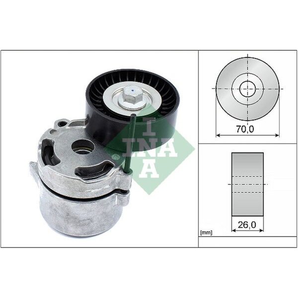 Schaeffler INA 534 0711 10 Riemenspanner, Keilrippenriemen