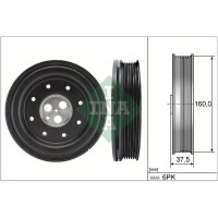Schaeffler INA 544 0134 10 Riemenscheibe, Kurbelwelle