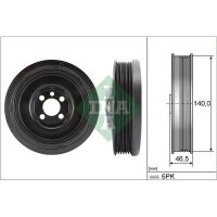 Schaeffler INA 544 0138 10 Riemenscheibe, Kurbelwelle