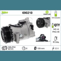 VALEO 690210 Kompressor, Klimaanlage