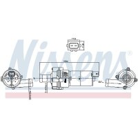 NISSENS 831052 Wasserpumpe, Motorkühlung