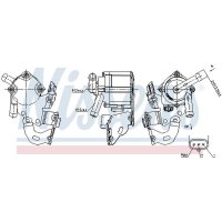 NISSENS 831064 Wasserpumpe, Motorkühlung