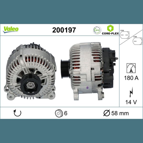 VALEO 200197 Generator
