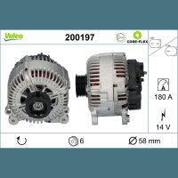 VALEO 200197 Generator