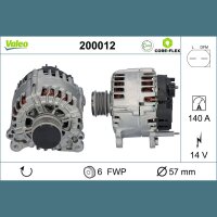 VALEO 200012 Generator