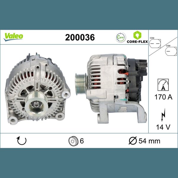 VALEO 200036 Generator