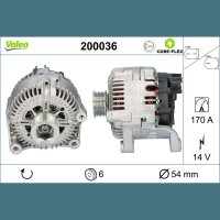 VALEO 200036 Generator