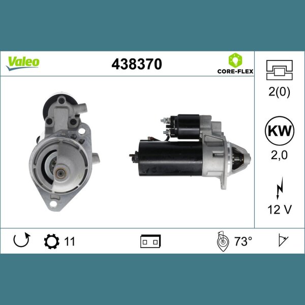 VALEO 438370 Starter
