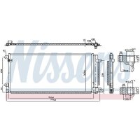NISSENS 941224 Kondensator, Klimaanlage