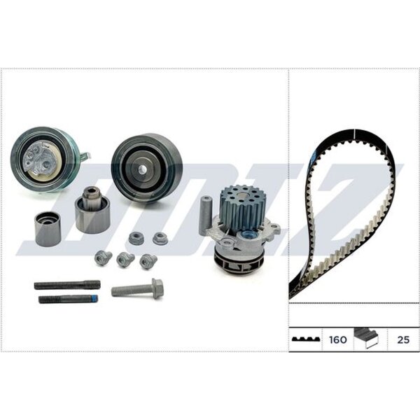 DOLZ KD156 Wasserpumpe + Zahnriemensatz