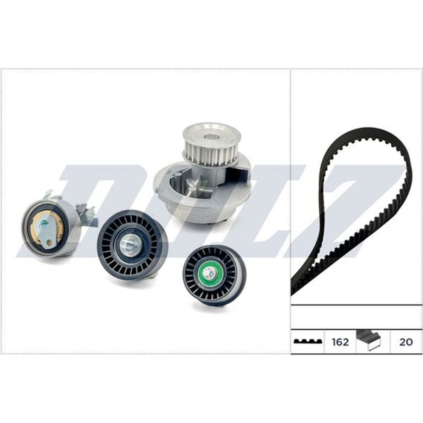 DOLZ KD157 Wasserpumpe + Zahnriemensatz