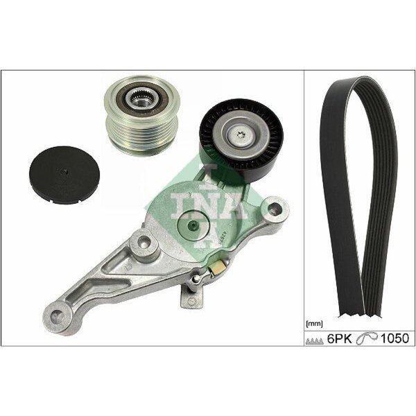 Schaeffler INA 529 0469 20 Keilrippenriemensatz