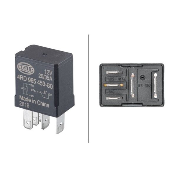 HELLA 4RD 965 453-801 Relais, Wisch-Wasch-Intervall