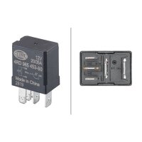 HELLA 4RD 965 453-801 Relais, Wisch-Wasch-Intervall