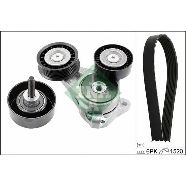 Schaeffler INA 529 0376 10 Keilrippenriemensatz
