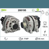 VALEO 200195 Generator