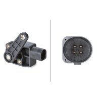 HELLA 6PM 008 739-001 Sensor, Leuchtweitenregulierung