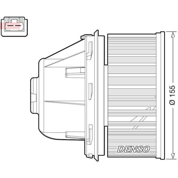 DENSO DEA10053 Innenraumgebläse
