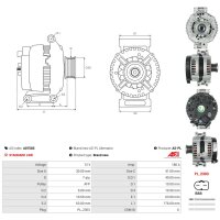 AS-PL A0758S Generator