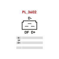 AS-PL ARE0232S Generatorregler