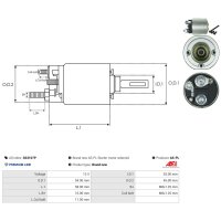 AS-PL SS3107P Magnetschalter, Starter
