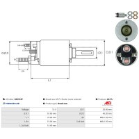 AS-PL SS5153P Magnetschalter, Starter