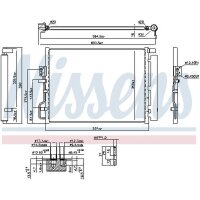 NISSENS 941072 Kondensator, Klimaanlage