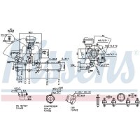 NISSENS 93068 Lader, Aufladung