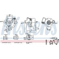 NISSENS 93115 Lader, Aufladung