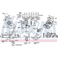 NISSENS 93253 Lader, Aufladung