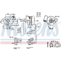 NISSENS 93271 Lader, Aufladung