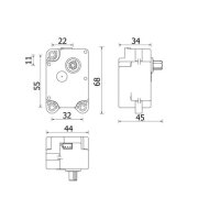 MAHLE AA 71 000P Stellelement, Mischklappe