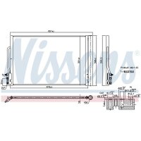 NISSENS 941088 Kondensator, Klimaanlage