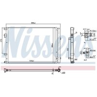 NISSENS 941162 Kondensator, Klimaanlage