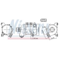 NISSENS 831076 Wasserpumpe, Motorkühlung