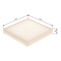 BOSCH 1 987 435 134 Filter, Innenraumluft