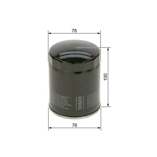 BOSCH F 026 407 271 Ölfilter