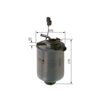 BOSCH F 026 402 219 Kraftstofffilter