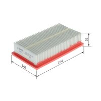 BOSCH F 026 400 634 Luftfilter