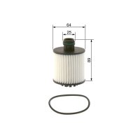 BOSCH F 026 407 259 Ölfilter