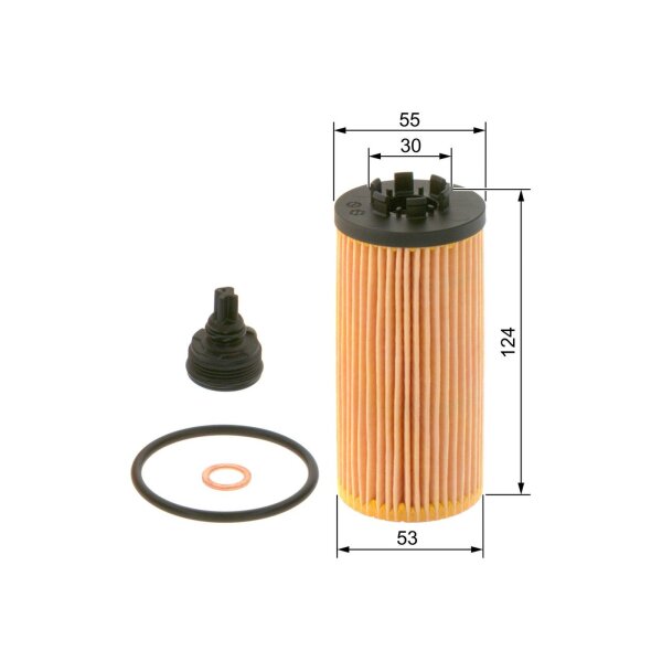 BOSCH F 026 407 277 Ölfilter