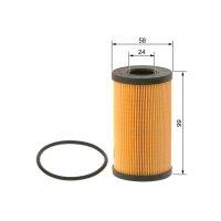 BOSCH F 026 407 275 Ölfilter