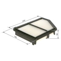 BOSCH F 026 400 576 Luftfilter