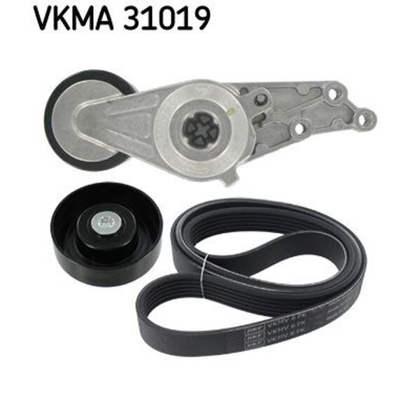 SKF VKMA 31019 Keilrippenriemensatz