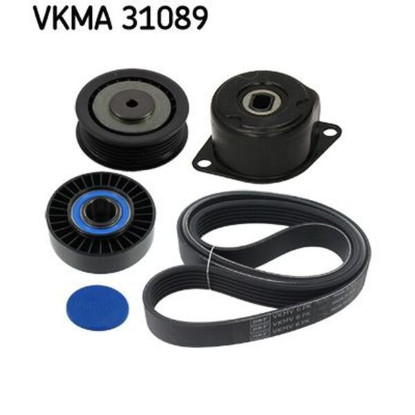 SKF VKMA 31089 Keilrippenriemensatz
