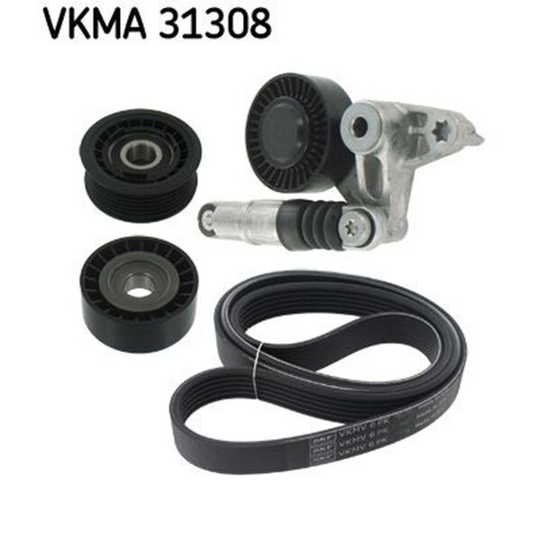 SKF VKMA 31308 Keilrippenriemensatz