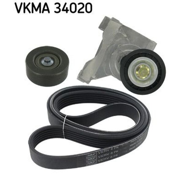 SKF VKMA 34020 Keilrippenriemensatz