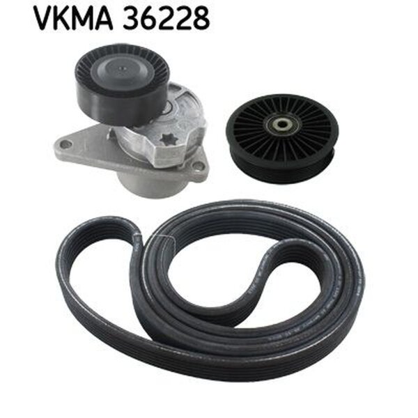 SKF VKMA 36228 Keilrippenriemensatz